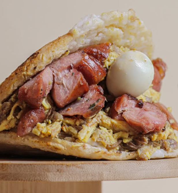 Arepa especial El Jefe